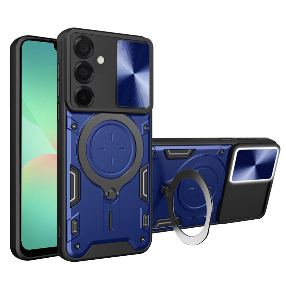 Funda para Samsung Galaxy A26 A266, Techsuit, CamGuard Pro, Azul