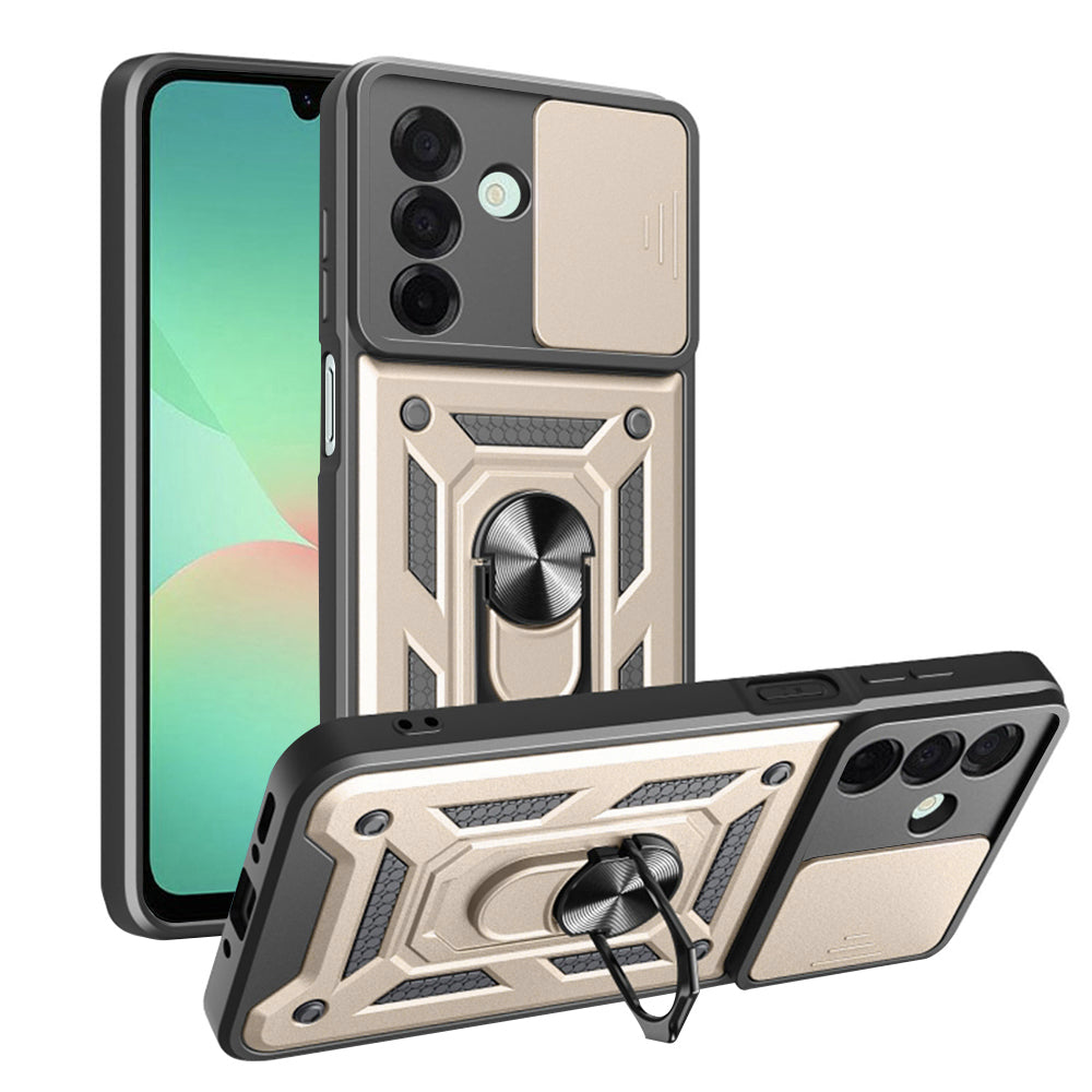 Funda para Samsung Galaxy A26 A266, Techsuit, CamShield, Dorada