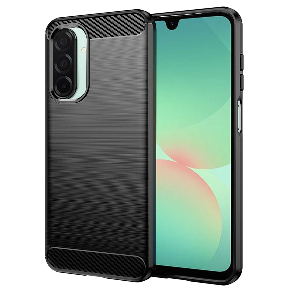 Funda para Samsung Galaxy A26 A266, Techsuit, Carbono, Negra