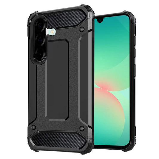 Funda para Samsung Galaxy A26 A266, Techsuit, Hybrid Armor, Negra
