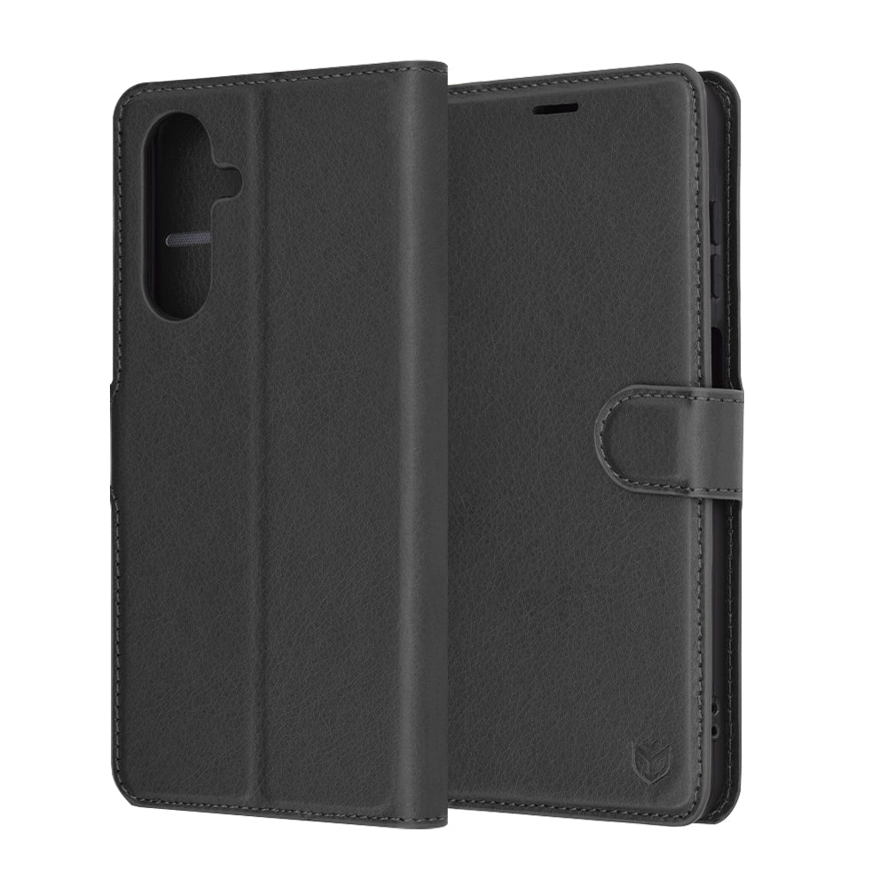 Funda para Samsung Galaxy A26 A266, Techsuit, Leather Folio, Negra