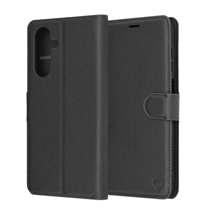 Funda para Samsung Galaxy A26 A266, Techsuit, Leather Folio, Negra