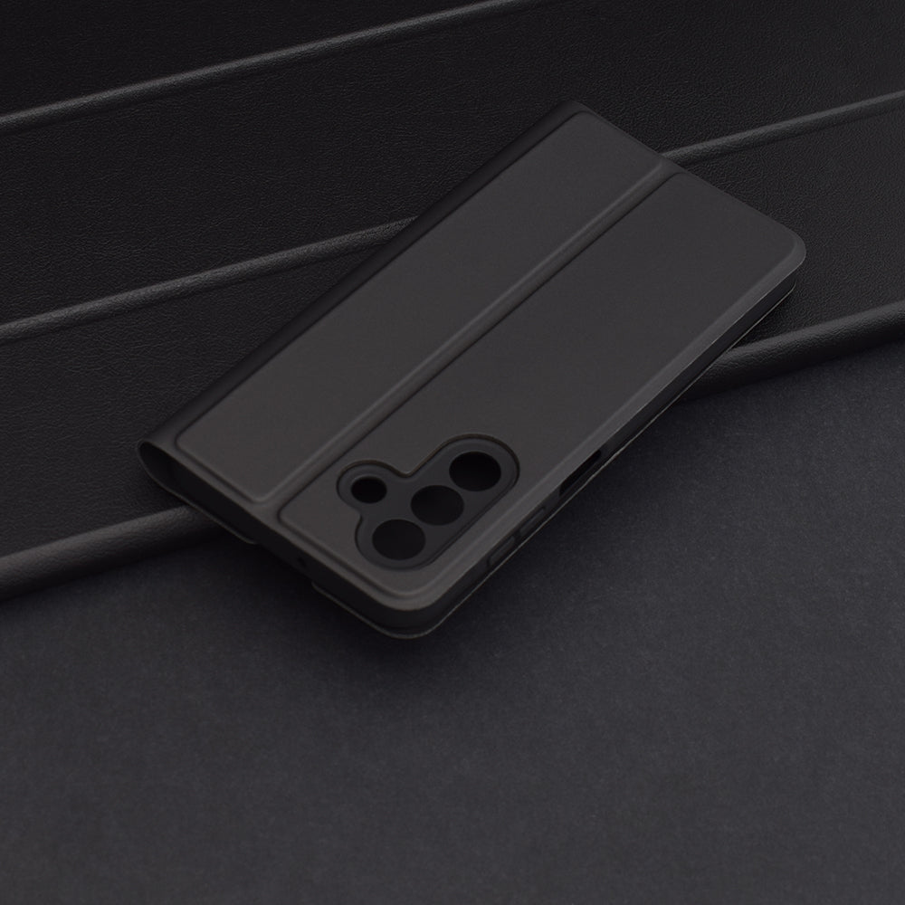 Funda para Samsung Galaxy A26 A266, Techsuit, Magskin Book, Negra