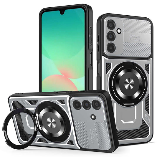 Funda para Samsung Galaxy A26 A266, Techsuit, RuggedCam, Gris