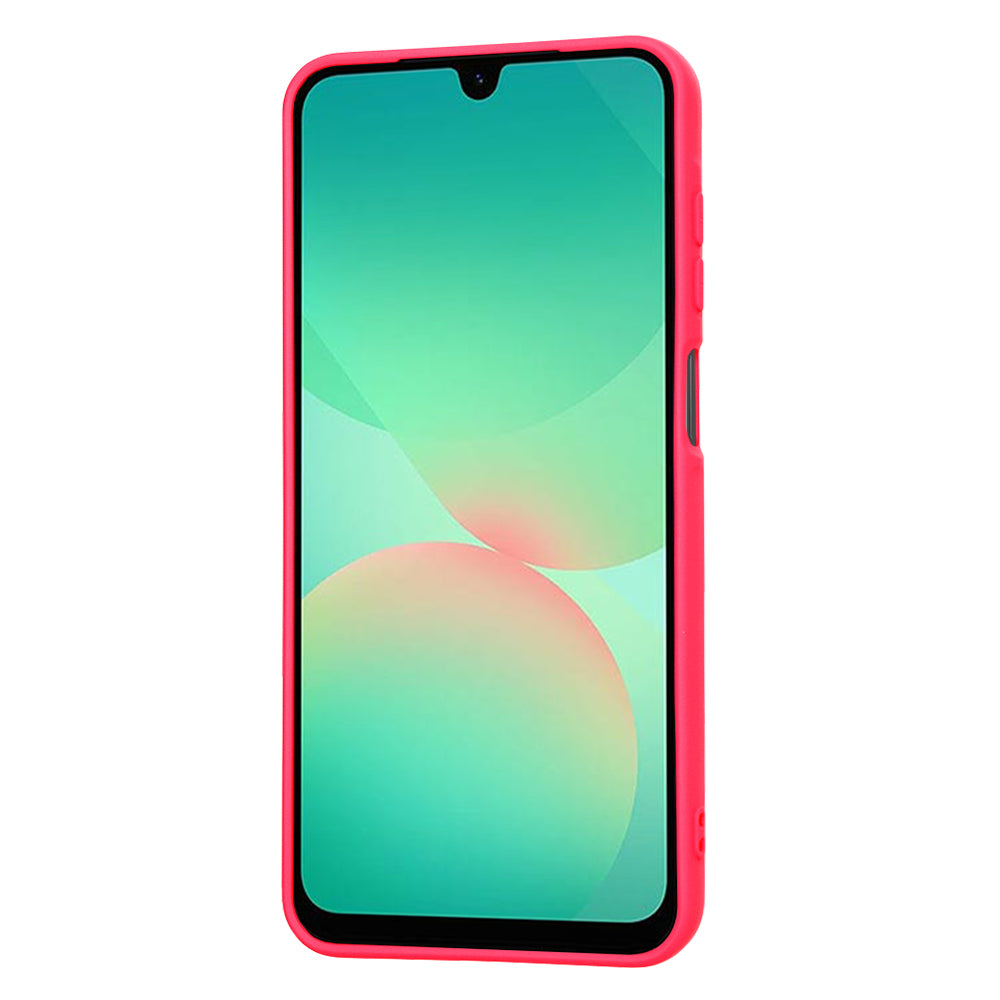 Funda para Samsung Galaxy A26 A266, Techsuit, SoftFlex, Rosa Oscuro