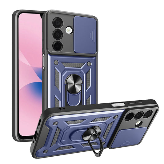 Funda para Samsung Galaxy A27 5G, Techsuit, CamShield, Azul