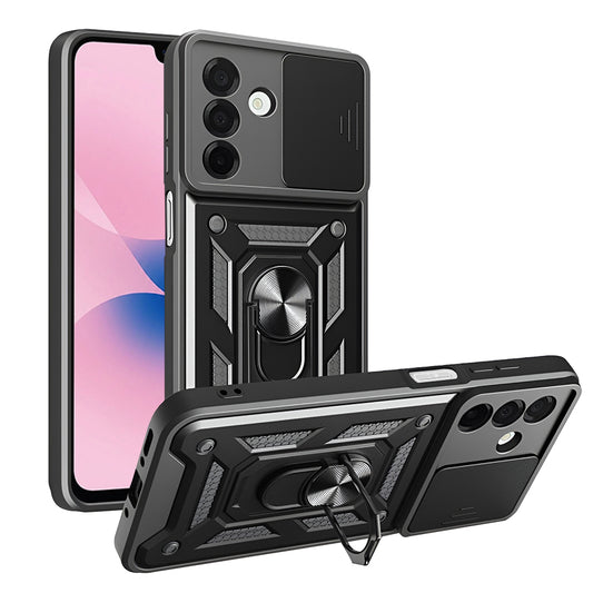 Funda para Samsung Galaxy A27 5G, Techsuit, CamShield, Negra
