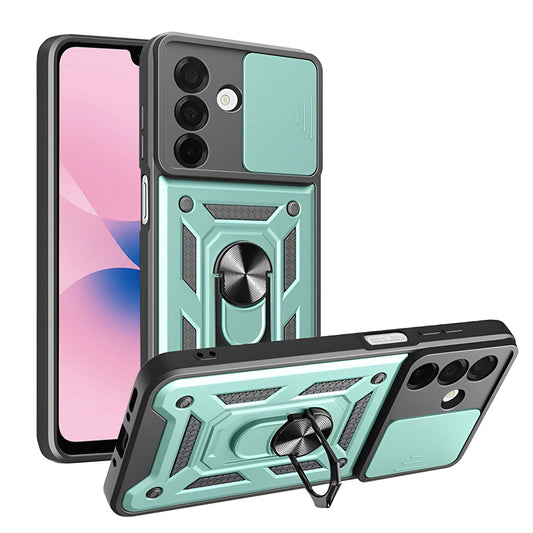 Funda para Samsung Galaxy A27 5G, Techsuit, CamShield, Verde