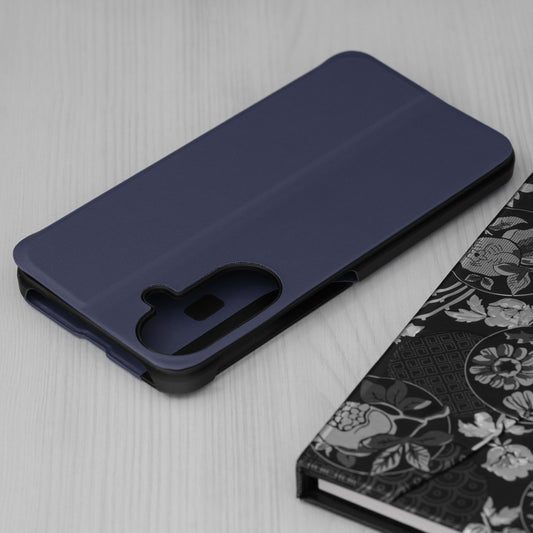 Funda para Samsung Galaxy A27 5G, Techsuit, eFold, Azul Oscuro