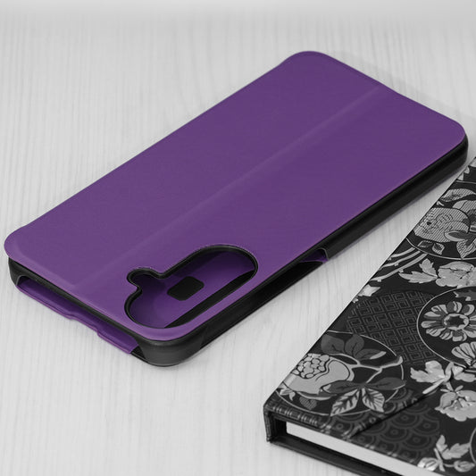 Funda para Samsung Galaxy A27 5G, Techsuit, eFold Nuevo Modelo, Morado