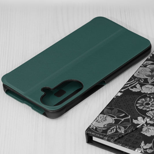 Funda para Samsung Galaxy A27 5G, Techsuit, eFold Nuevo Modelo, Verde Oscuro