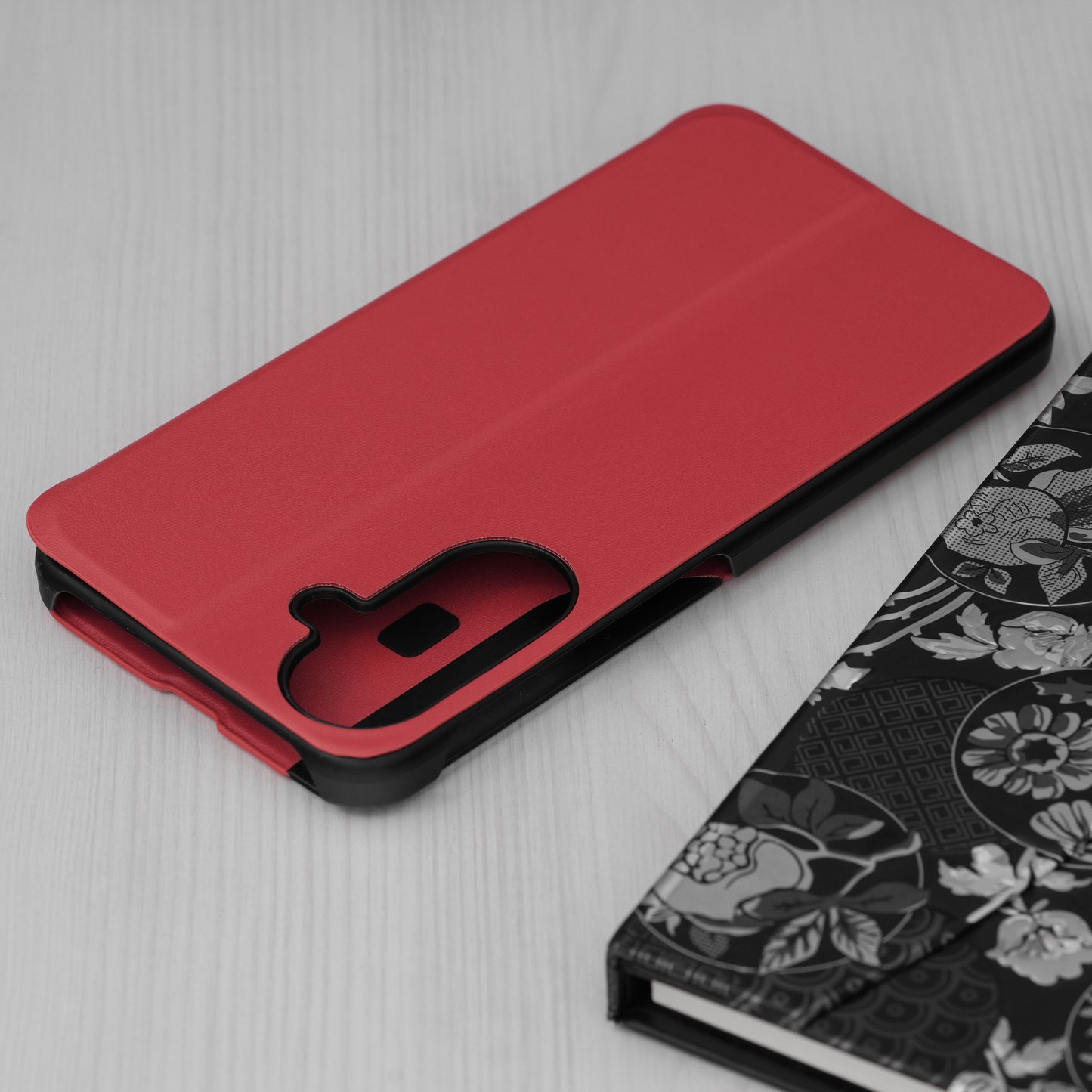Funda para Samsung Galaxy A27 5G, Techsuit, eFold, Roja