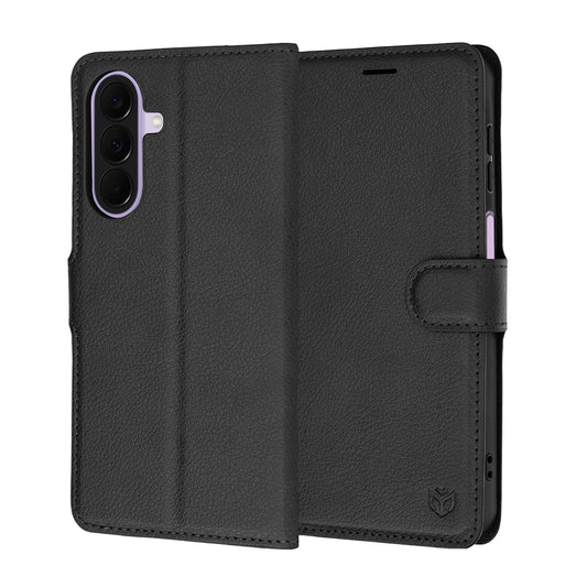 Funda para Samsung Galaxy A27 5G, Techsuit, Leather Folio, Negra