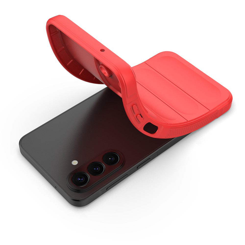 Funda para Samsung Galaxy A27 5G, Techsuit, Magic Shield, Roja