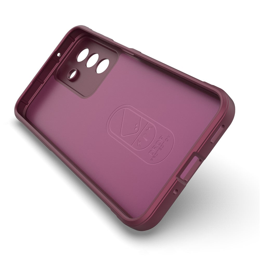 Funda para Samsung Galaxy A27 5G, Techsuit, Magic Shield, Granate