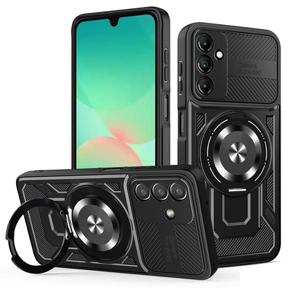 Funda para Samsung Galaxy A27 5G, Techsuit, RuggedCam, Negra