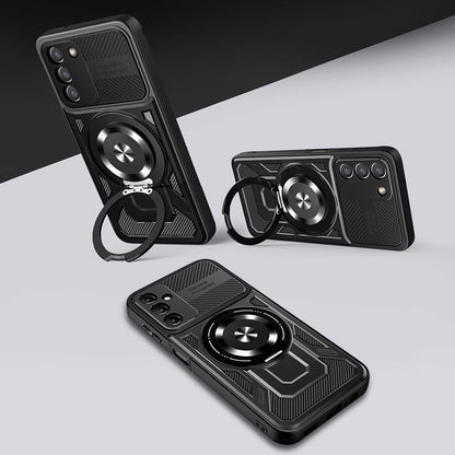 Funda para Samsung Galaxy A27 5G, Techsuit, RuggedCam, Negra