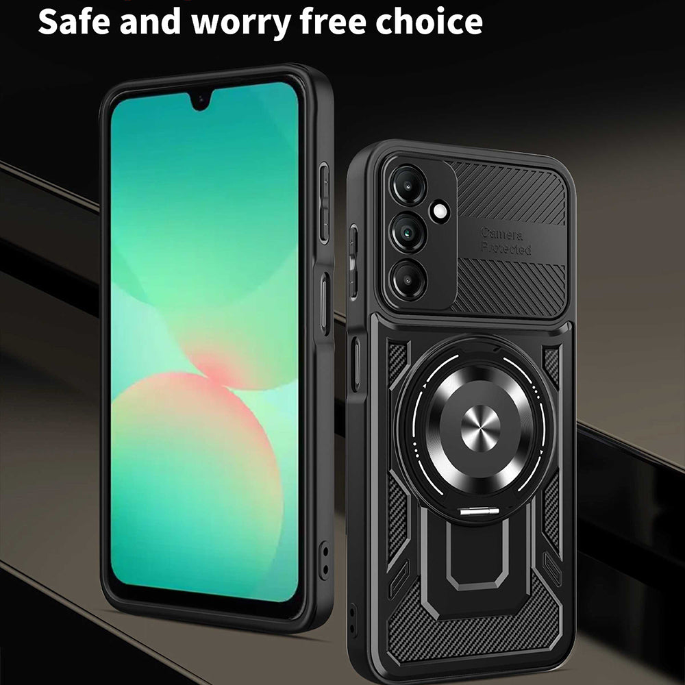Funda para Samsung Galaxy A27 5G, Techsuit, RuggedCam, Negra