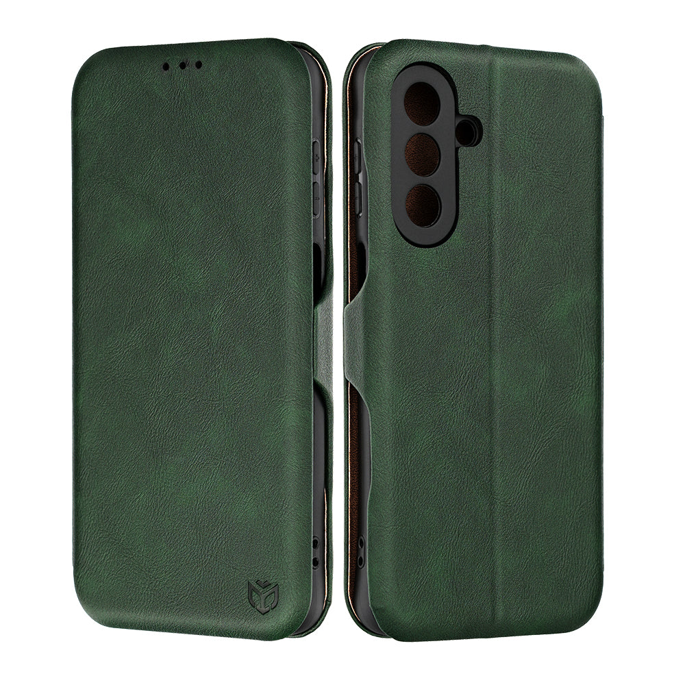 Funda para Samsung Galaxy A27 5G, Techsuit, Safe Wallet Plus, Verde