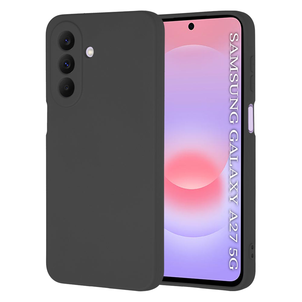 Case for Samsung Galaxy A27 5G, Techsuit, SoftFlex, Black
