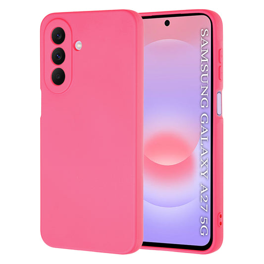 Funda para Samsung Galaxy A27 5G, Techsuit, SoftFlex, Rosa Oscuro