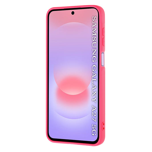 Funda para Samsung Galaxy A27 5G, Techsuit, SoftFlex, Rosa Oscuro