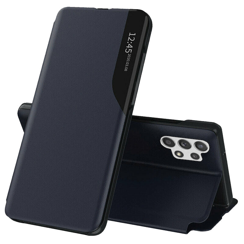 Funda para Samsung Galaxy A32 A325, Techsuit, eFold, Azul Oscuro