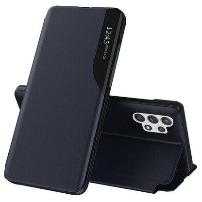 Funda para Samsung Galaxy A32 A325, Techsuit, eFold, Azul Oscuro