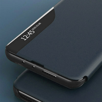 Funda para Samsung Galaxy A32 A325, Techsuit, eFold, Azul Oscuro