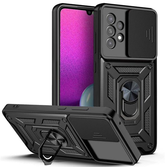 Funda para Samsung Galaxy A33 5G A336, Techsuit, CamShield, Negra