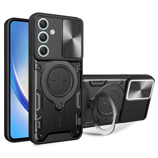 Funda para Samsung Galaxy A34 A346, Techsuit, CamGuard Pro, Negra