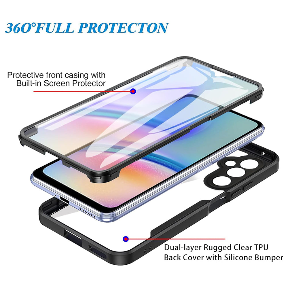Funda para Samsung Galaxy A34 A346, Techsuit, ColorVerse 360, Negra