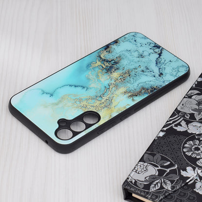 Funda para Samsung Galaxy A34 A346, Techsuit, Glaze, Azul