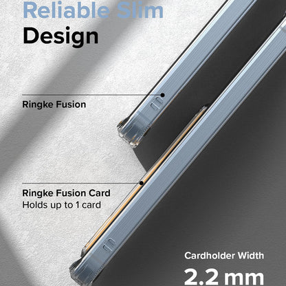 Funda para Samsung Galaxy A35 5G A356, Ringke, Fusion Card, Transparente
