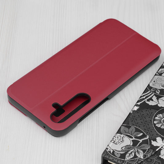Funda para Samsung Galaxy A35 5G A356, Techsuit, eFold, Roja
