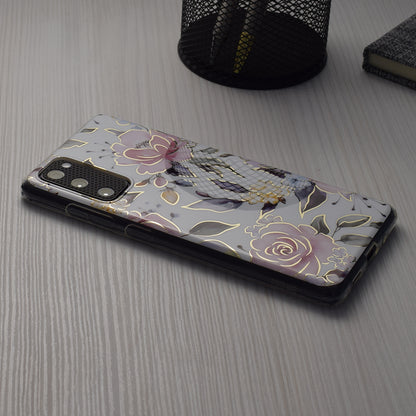 Funda para Samsung Galaxy A35 5G A356, Techsuit, Marble, Blanca