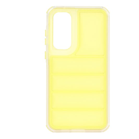 Funda para Samsung Galaxy A35 5G A356, Techsuit, Wave Shield, Amarilla