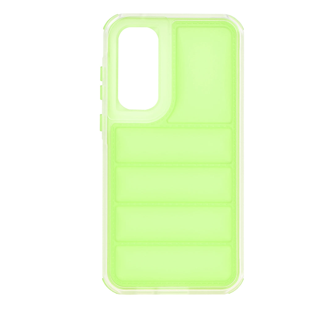 Funda para Samsung Galaxy A35 5G A356, Techsuit, Wave Shield, Verde