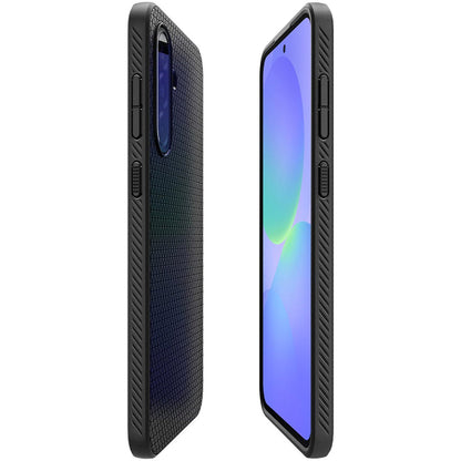 Funda para Samsung Galaxy A36 A366, Spigen, Liquid Air, Negra Mate ACS09199