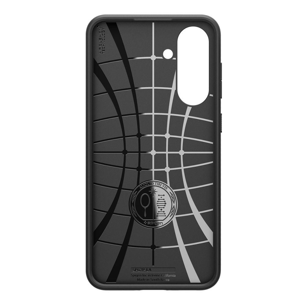 Funda para Samsung Galaxy A36 A366, Spigen, Liquid Air, Negra Mate ACS09199