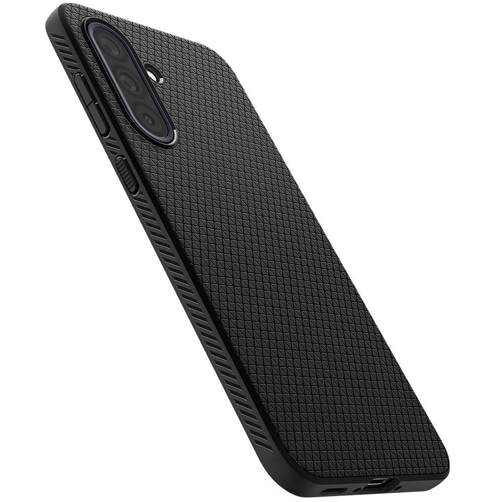 Funda para Samsung Galaxy A36 A366, Spigen, Liquid Air, Negra Mate ACS09199