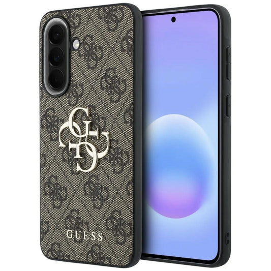 Funda para Samsung Galaxy A37 5G, Guess, 4G Big Logo, Marrón