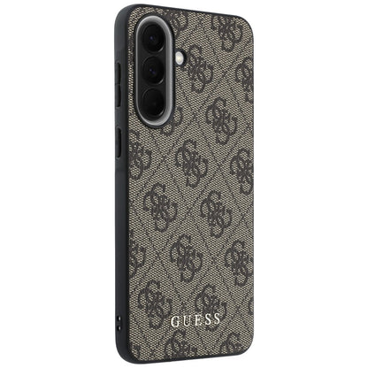 Funda para Samsung Galaxy A37 5G, Guess, 4G Classic Logo Charm, Marrón