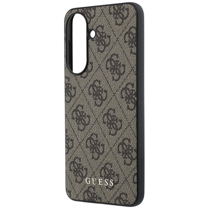 Funda para Samsung Galaxy A37 5G, Guess, 4G Classic Logo Charm, Marrón