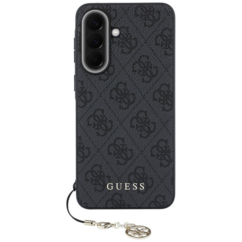 Funda para Samsung Galaxy A37 5G, Guess, 4G Classic Logo Charm, Negra