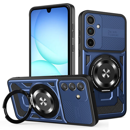Funda para Samsung Galaxy A37 5G, Techsuit, RuggedCam, Azul