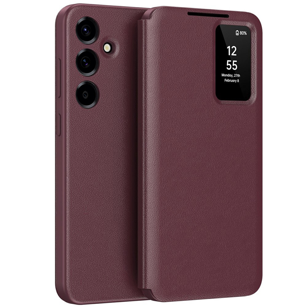 Funda para Samsung Galaxy A37 5G, Techsuit, SmartView, Roja
