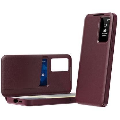 Funda para Samsung Galaxy A37 5G, Techsuit, SmartView, Roja