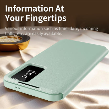 Funda para Samsung Galaxy A37 5G, Techsuit, SmartView, Verde