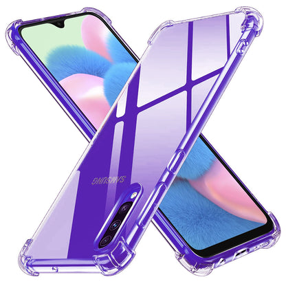 Funda para Samsung Galaxy A50s A507 / A30s A307 / A50 A505, Techsuit, Transparente a prueba de golpes